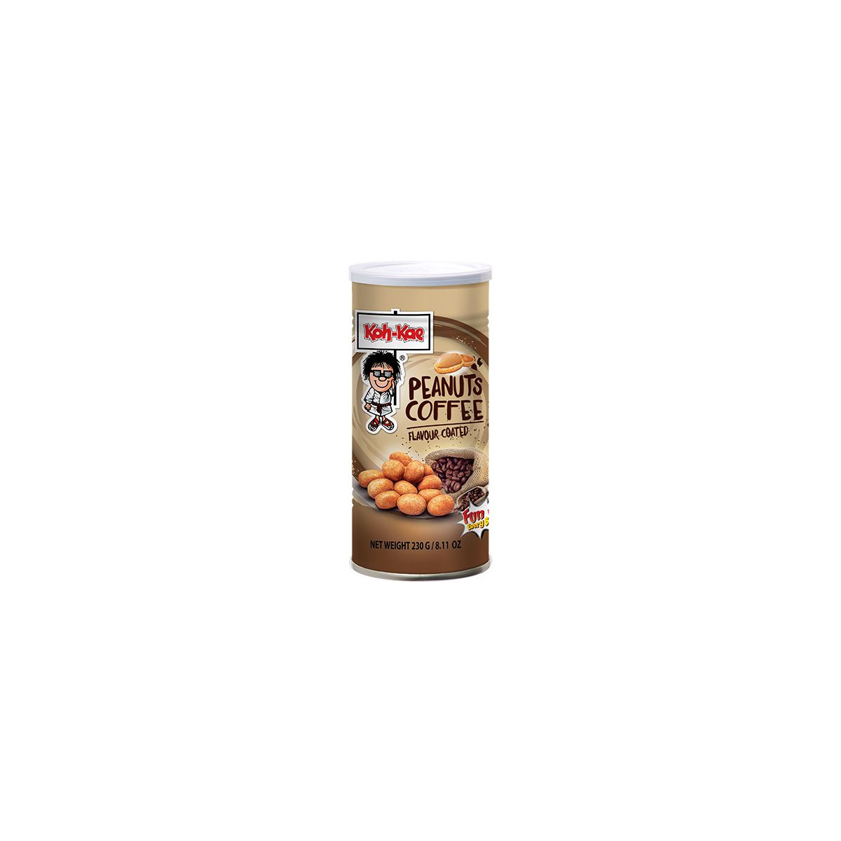 KOH-KAE Erdnüsse mit Kaffeegeschmack 230 g