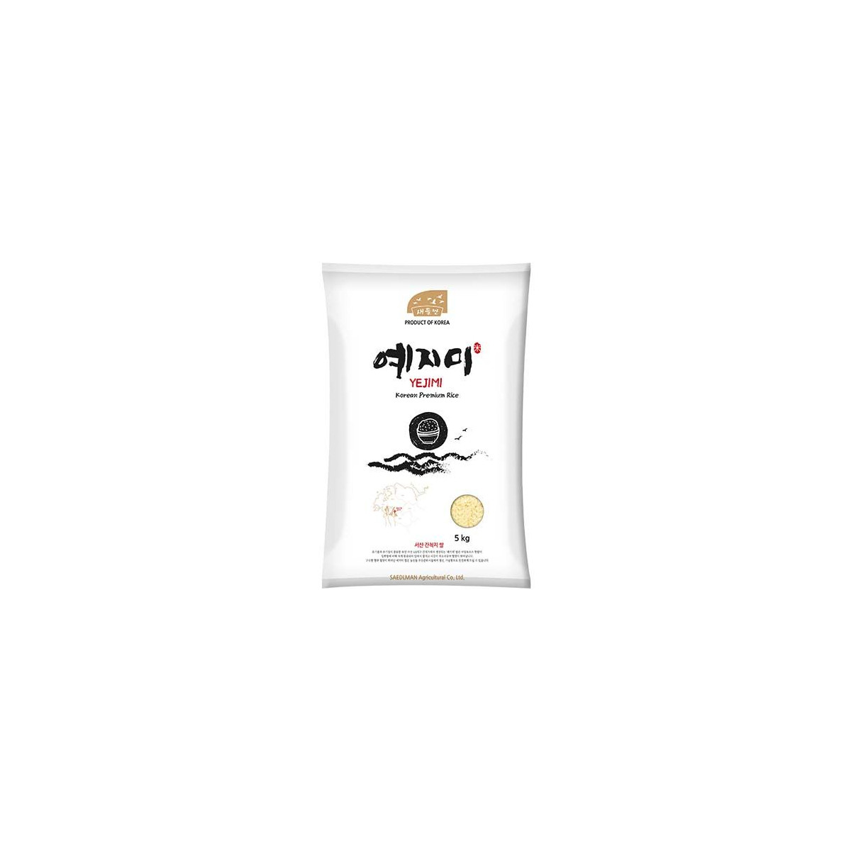 YEJIMI Koreanischer Reis Premium Yejimi 5 kg