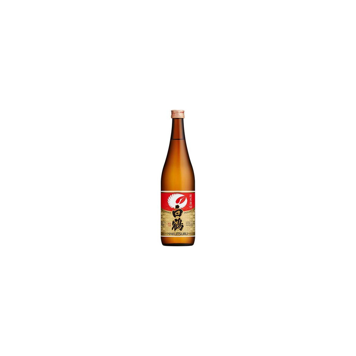HAKUTSURU Sake Junmai 15% Vol. 720 ml