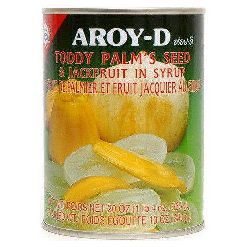 AROY-D Palmensamen und Jackfrüchte in Sirup 565 g
