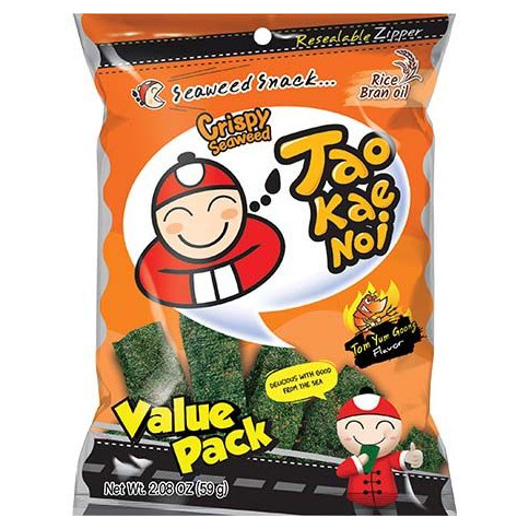 TAO KAE NOI Seetang Snack Tom Yum 59 g
