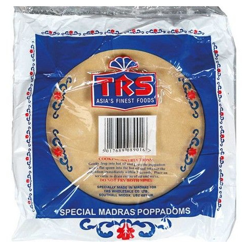 TRS Pappadums Madras Special 200 g
