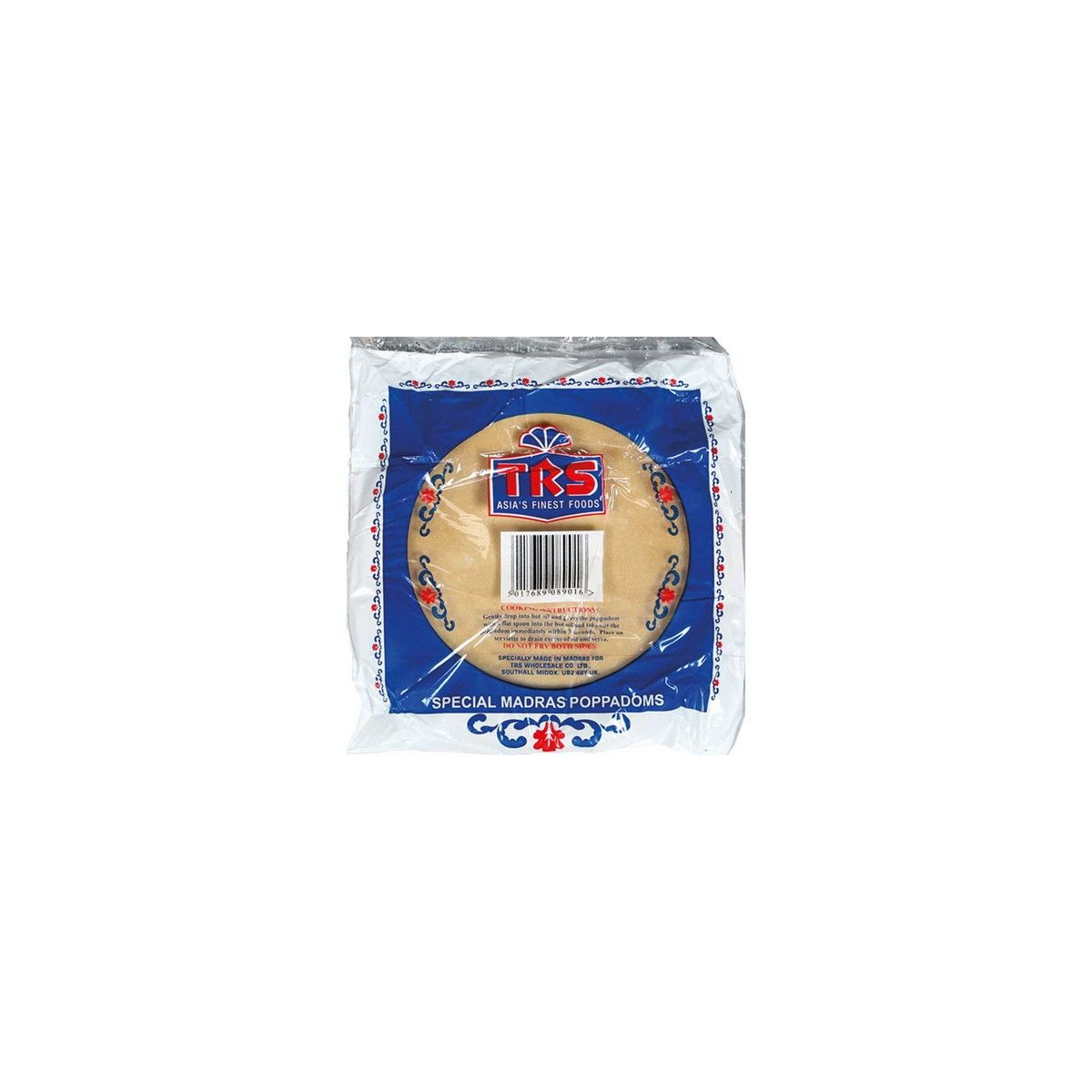 TRS Pappadums Madras Special 200 g