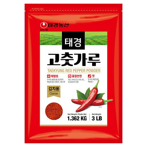 NONGSHIM TAEKYUNG Chilipulver Grob Rot Taekyung 1.362 kg