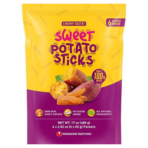 NONGSHIM TAEKYUNG Getrockneter Süßkartoffel-Snack 80 g