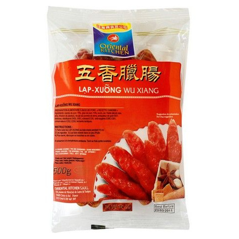 ORIENTAL KITCHEN Wurst mit 5 Gewürzen Wu Xiang 500 g