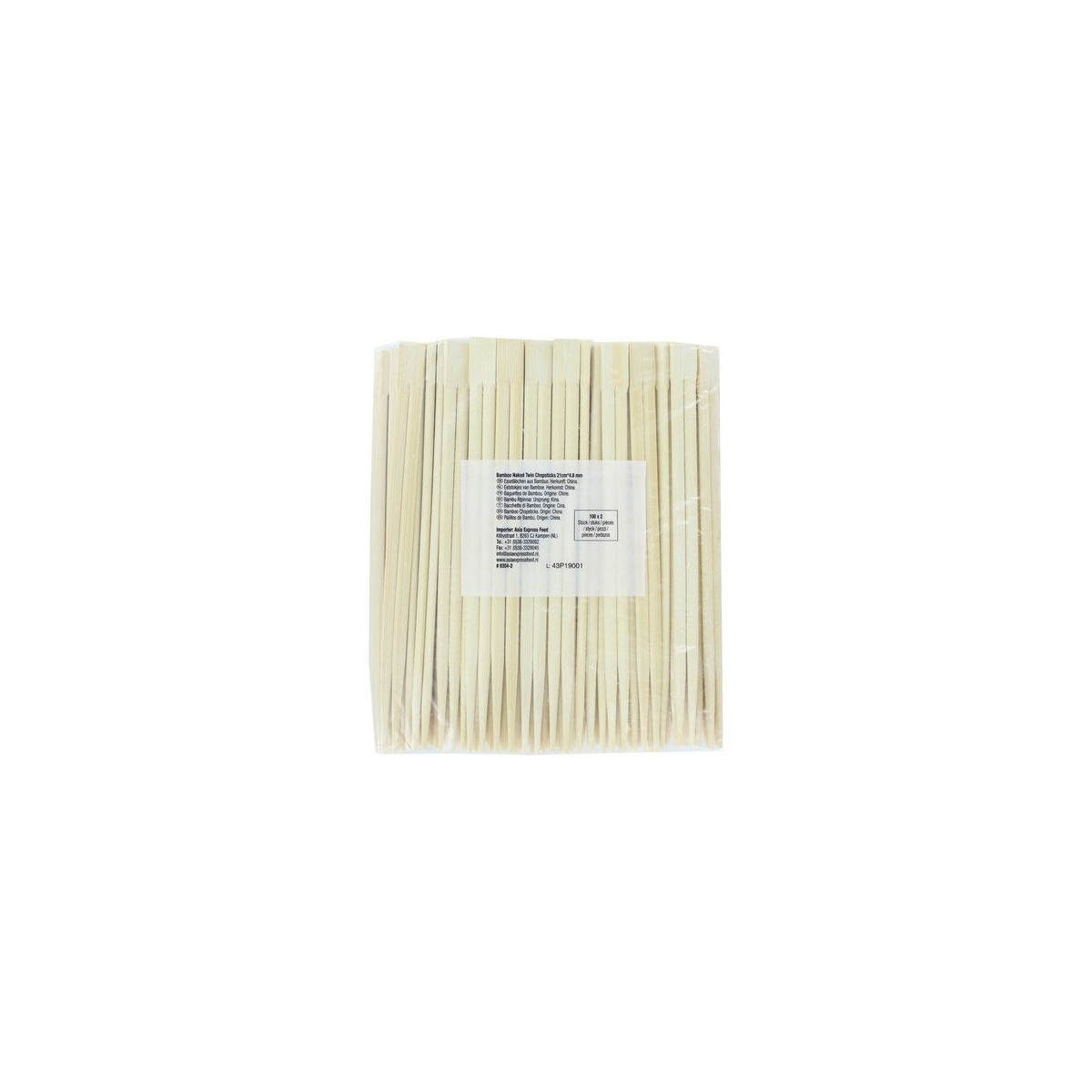 - Essstäbchen Bambus 700 g