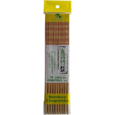 SHINE FARM Essstäbchen Bambus Karbonisiert 110 g