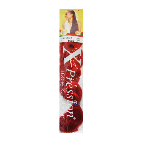 X-PRESSION Ultra Braid 82" Farbe Rot 13OS 205 g