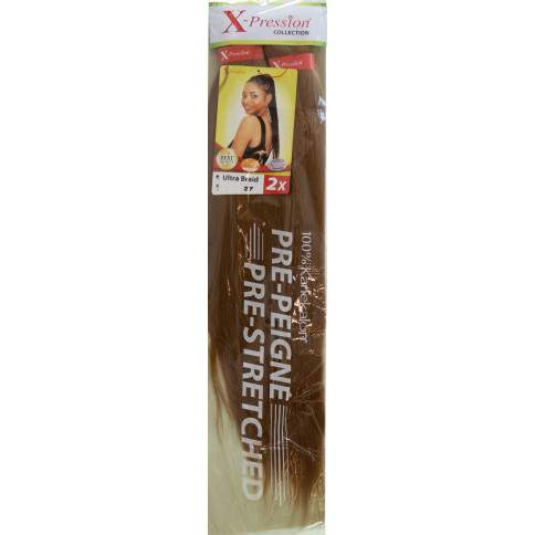 X-PRESSION Ultra Braid 46" Pre-Stretched Farbe 27 205 g