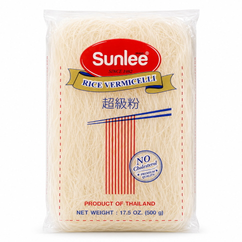 Sunlee Rice Vermicelli 500g | Feine Reisnudeln