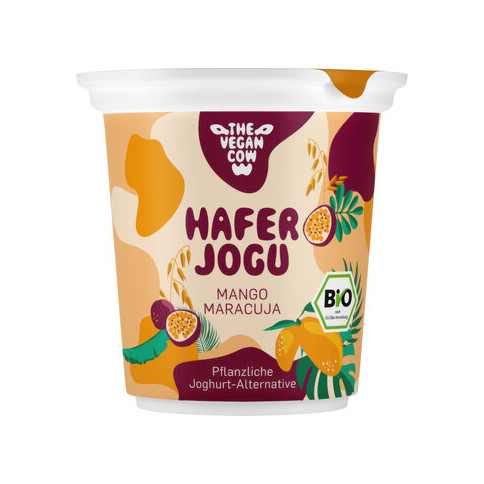 THE VEGAN COW - Jogh. Altern. Hafer Mango-Maracuja