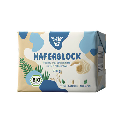 THE VEGAN COW - BIO-Hafer-Block