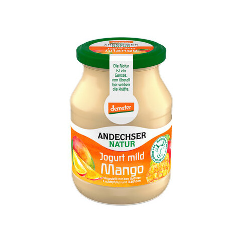 Andechser Natur - AN demeter Jogurt mild Mango 3,8%