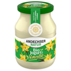 Andechser Natur - Bio Jogurt Vanille 3,8%