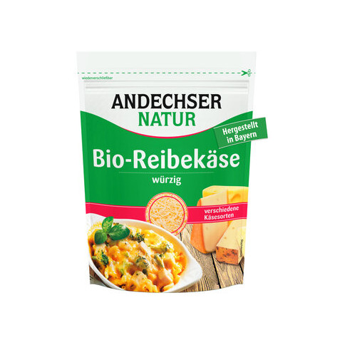Andechser Natur - AN Bio Reibekäse (45%)