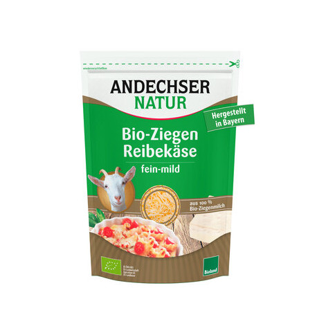 Andechser Natur - AN Bio-Ziegenreibekäse 48%