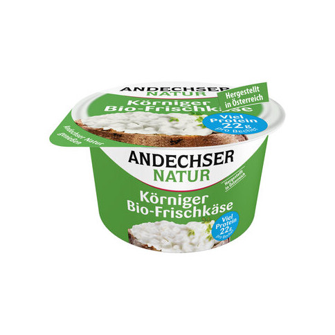Andechser Natur - körniger Bio Frischkäse