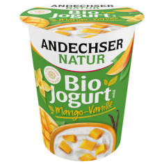 Andechser Natur - Bio Jogurt Mango-Vanille 3,8%