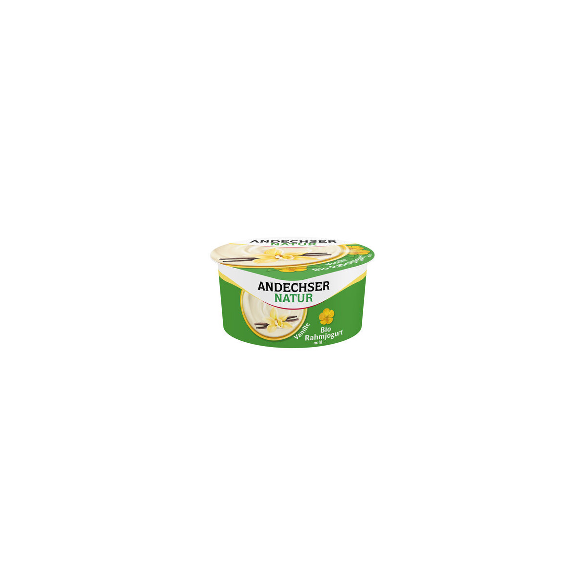 Andechser Natur - AN Bio Rahmjogurt mild Vanille 10%