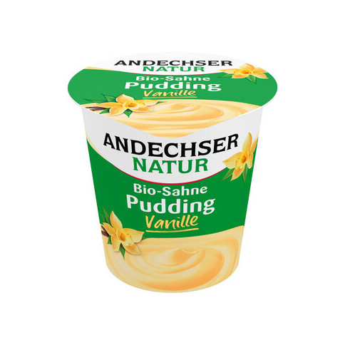 Andechser Natur - Bio Pudding Vanille 10%