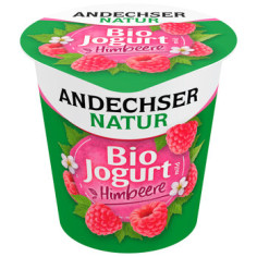 Andechser Natur - Bio Jogurt Himbeer 3,8%