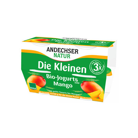 Andechser Natur - AN Bio-Jogurt Mango Cluster