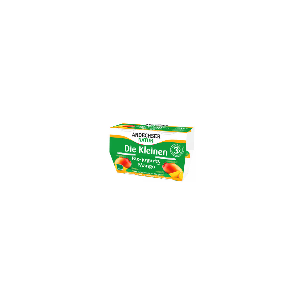 Andechser Natur - AN Bio-Jogurt Mango Cluster