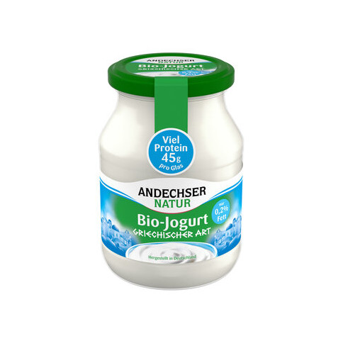 Andechser Natur - Bio-Jogurt griechischer Art 0,2%