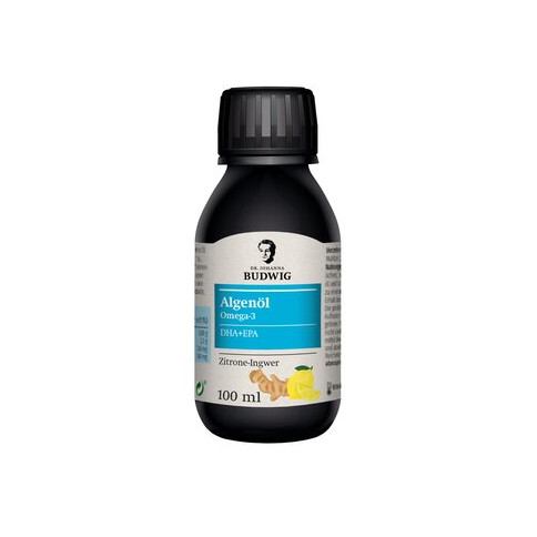 Dr. Johanna Budwig - Dr. Budwig Omega-3 Algenöl Zitrone-Ingwer