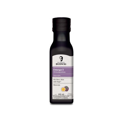 Dr. Johanna Budwig - Dr. Budwig Omega-3 DHA+EPA Maracuja