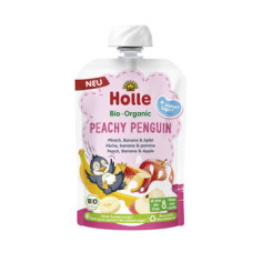 Holle - Peachy Penguin - Pfirsich, Banane & Apfel und Jogh
