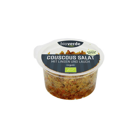 bio-verde - Couscous-Salat mit Linsen & Lauch