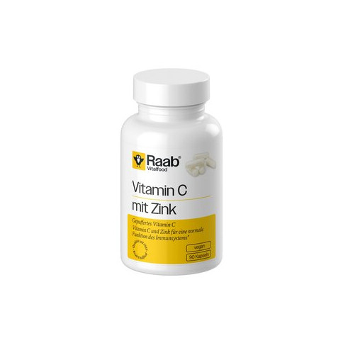 Raab Vitalfood - Vitamin C mit Zink Kapseln