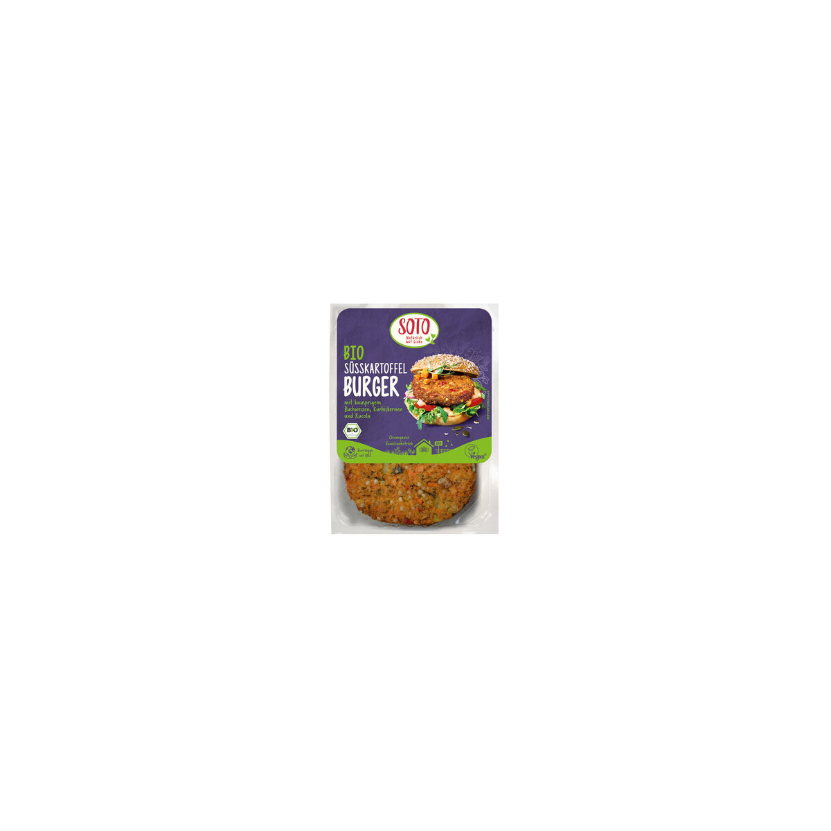 SOTO - Bio Süßkartoffel Burger