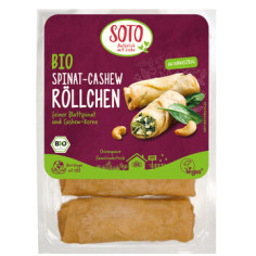 SOTO - Bio Spinat-Cashew Röllchen