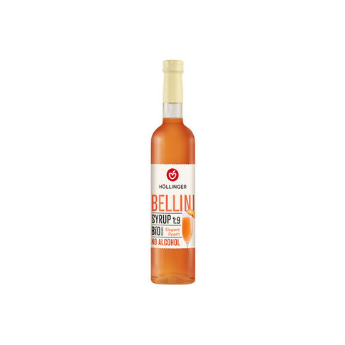 IMS Höllinger Gmbh - Bio Bellini Cocktailsirup 500ml Glas Flasche