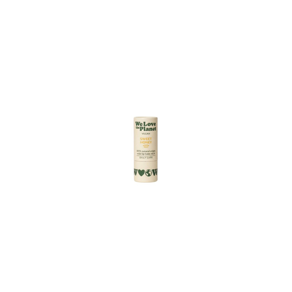 We Love The Planet - WLTP Natürlicher Lipbalm - Sweet Honey 7g (vegan)