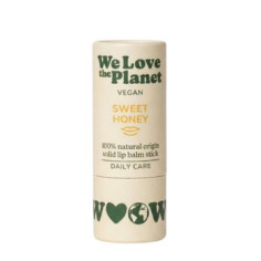 We Love The Planet - WLTP Natürlicher Lipbalm - Sweet Honey 7g (vegan)