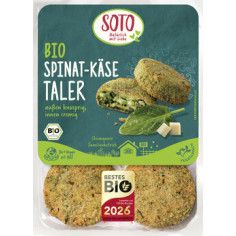 SOTO - Bio Spinat-Käse Taler