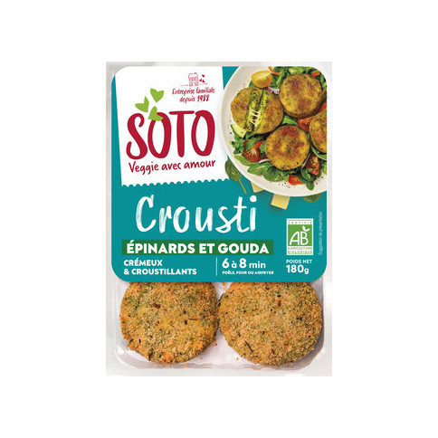 SOTO Frankreich - Spinat Käse Taler