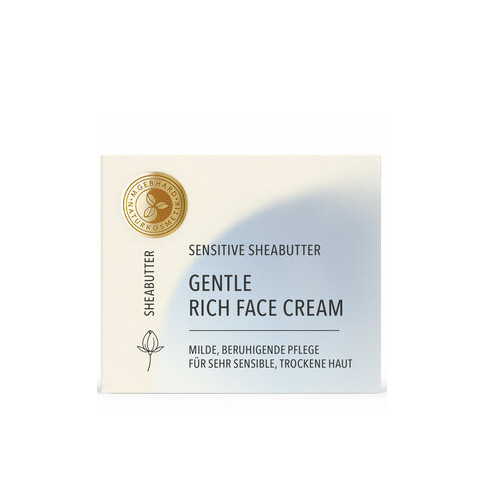 M. GEBHARD Naturkosmetik - GENTLE RICH FACE CREAM - Sensitive Sheabutter