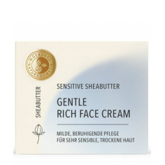 M. GEBHARD Naturkosmetik - GENTLE RICH FACE CREAM - Sensitive Sheabutter
