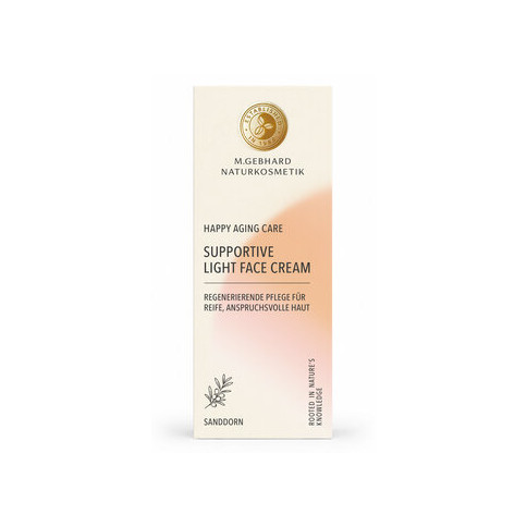 M. GEBHARD Naturkosmetik - SUPPORTIVE LIGHT FACE CREAM - Happy Aging Care
