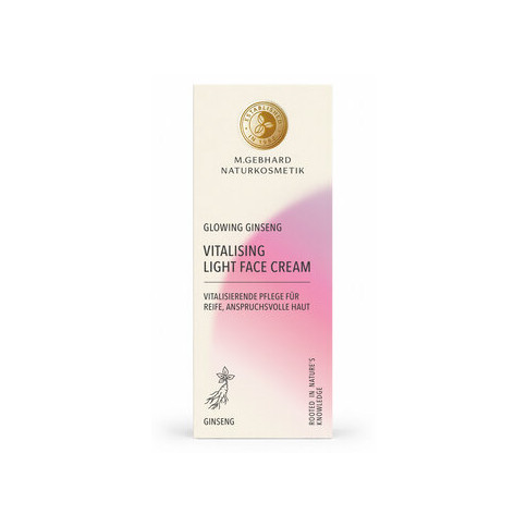 M. GEBHARD Naturkosmetik - VITALISING LIGHT FACE CREAM - Glowing Ginseng