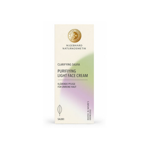 M. GEBHARD Naturkosmetik - PURIFIYING LIGHT FACE CREAM - Clarifying Salvia