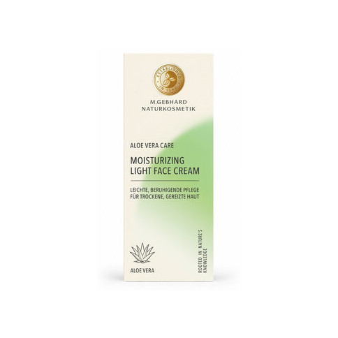 M. GEBHARD Naturkosmetik - MOISTURIZING LIGHT FACE CREAM - Aloe Care