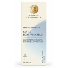 M. GEBHARD Naturkosmetik - GENTLE LIGHT FACE CREAM - Sensitive Sheabutter