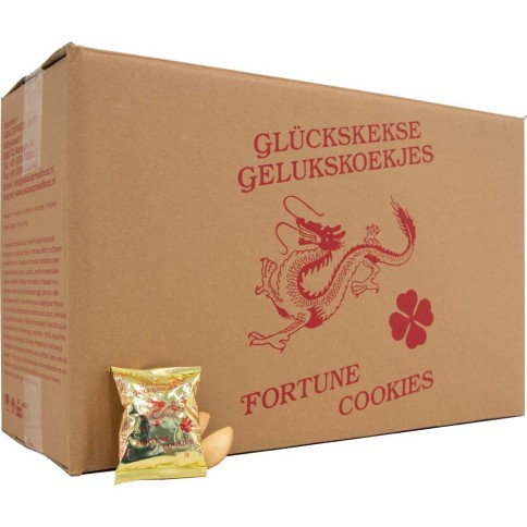 Glückskekse (NL/EN/DE/CN) - Süssigkeiten & Snacks online günstig kaufen im Shop für B2B Kunden
