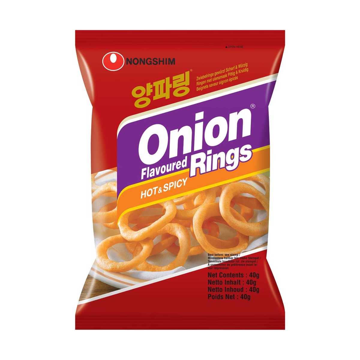 Scharfe Zwiebelringe NONGSHIM Süssigkeiten & Snacks online günstig kaufen im Shop für B2B Kunden